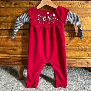 Tea Collection Baby Romper Flowers 🌺 🌼 🌹